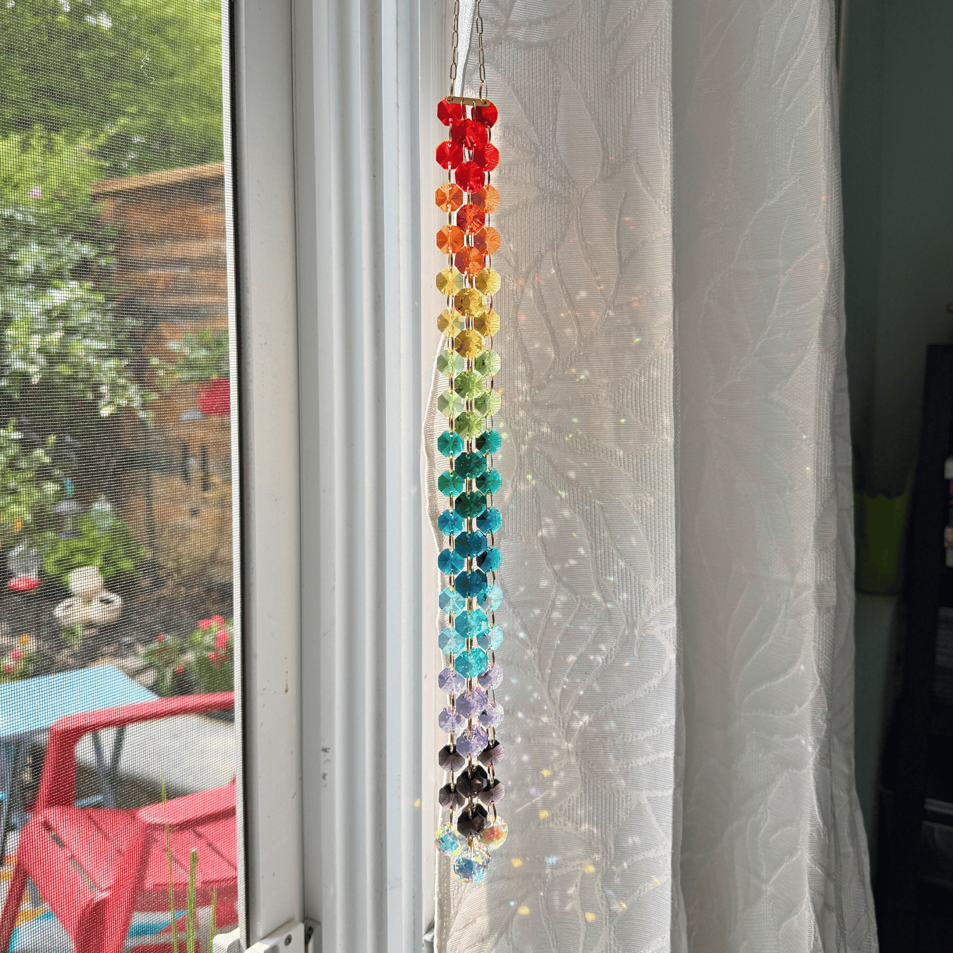 Rainbow Shower Prism Suncatcher My Sparkling Emporium