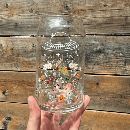 Saucer Can Glass My Sparkling Emporium