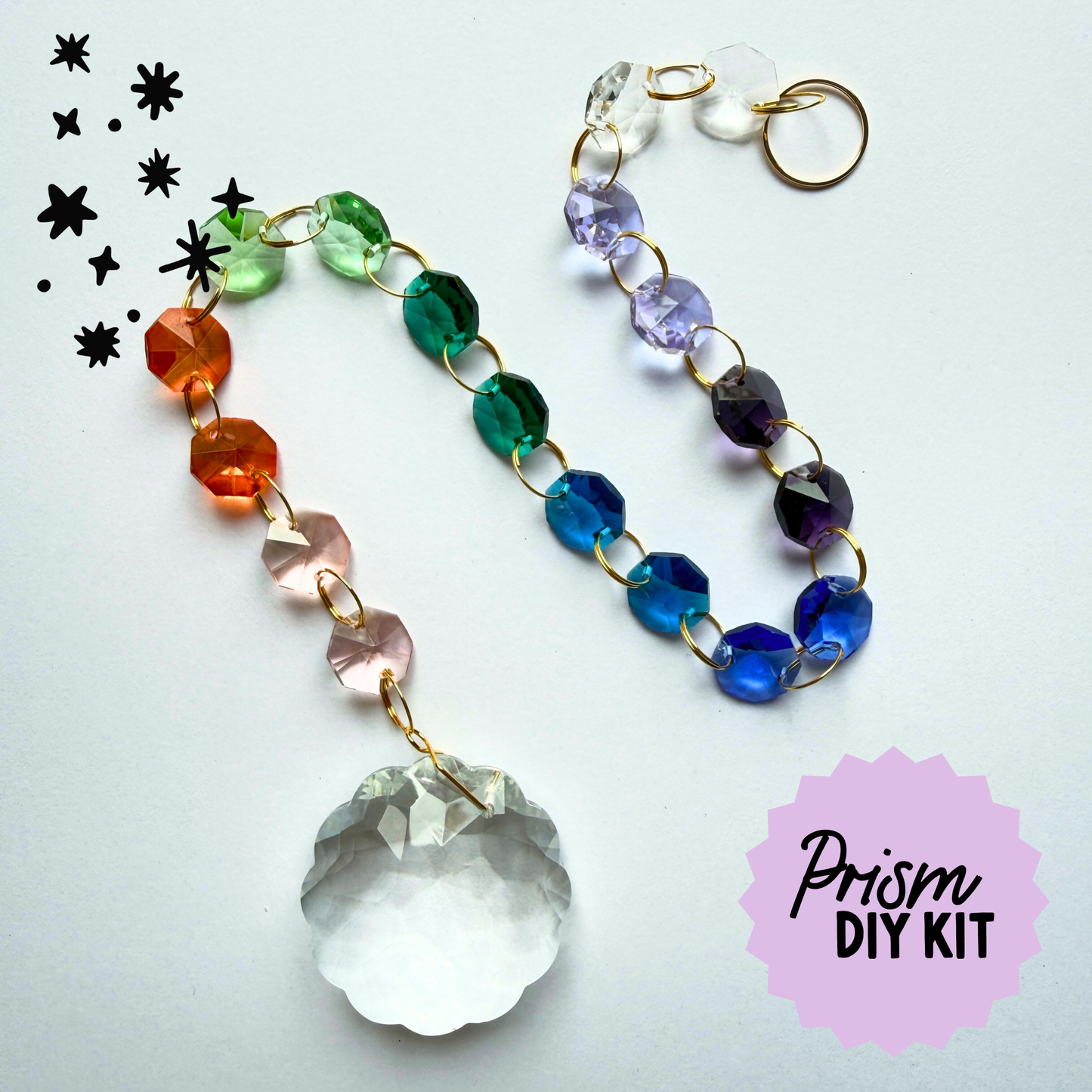 Disco Prism Suncatcher Kit My Sparkling Emporium