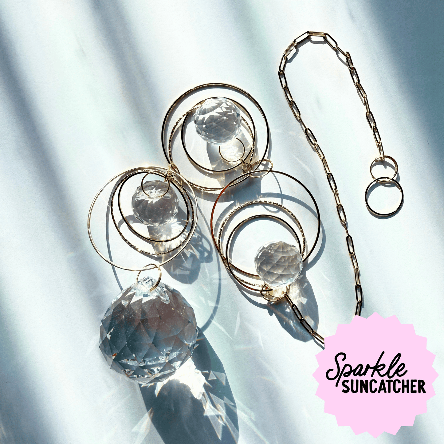 Saturn Sparkle Suncatcher My Sparkling Emporium