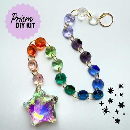 Iridescent Star Prism Suncatcher Kit My Sparkling Emporium
