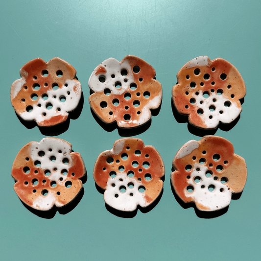 Flower Frog: Coast PotteryByMae