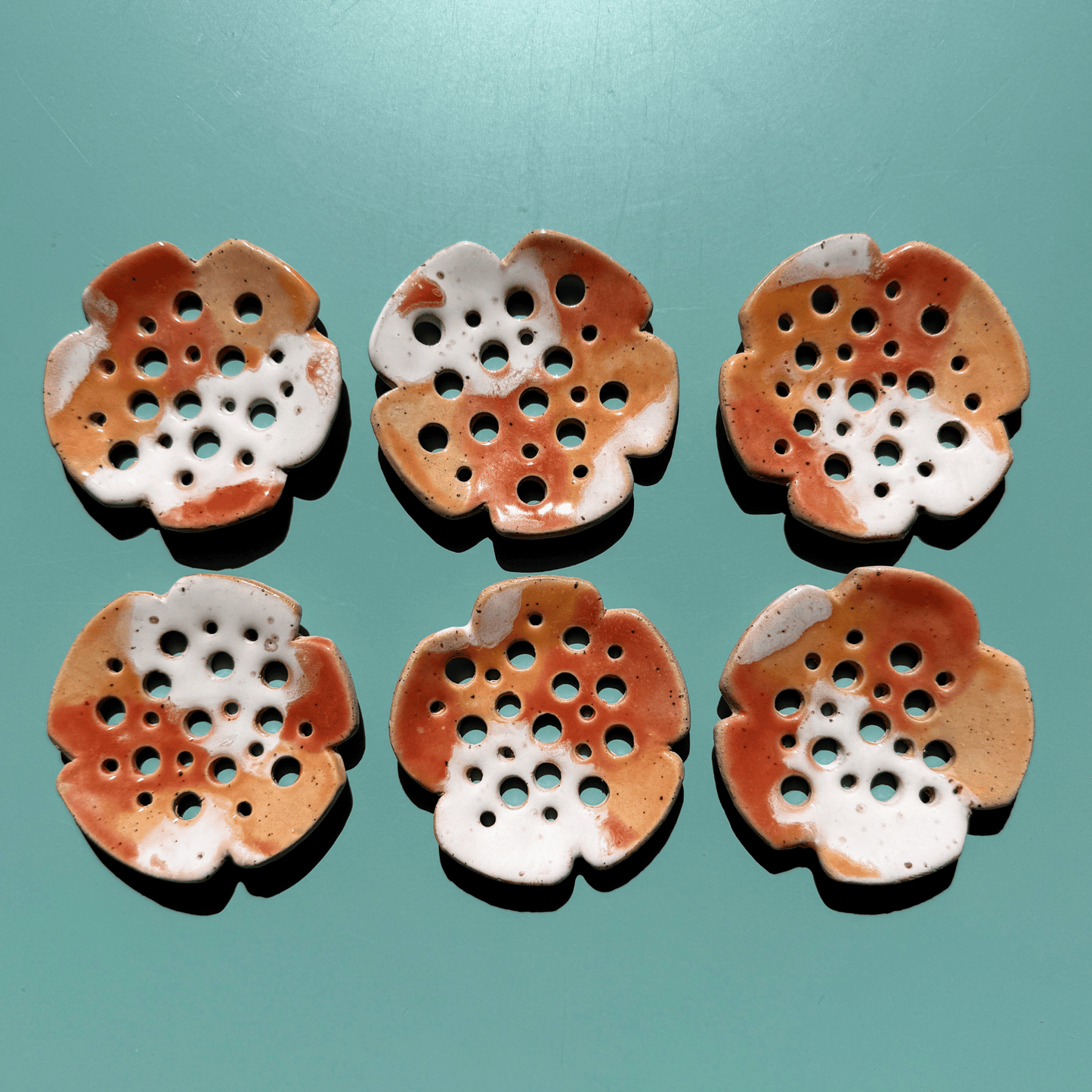 Flower Frog: Coast PotteryByMae