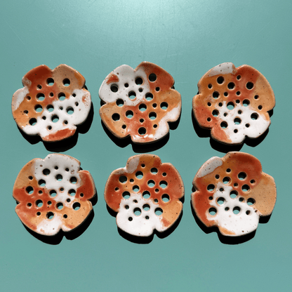 Flower Frog: Coast PotteryByMae