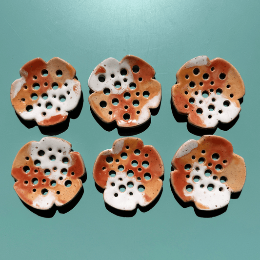 Flower Frog: Coast PotteryByMae