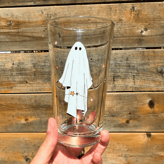 Tassel Ghost Pint Glass My Sparkling Emporium