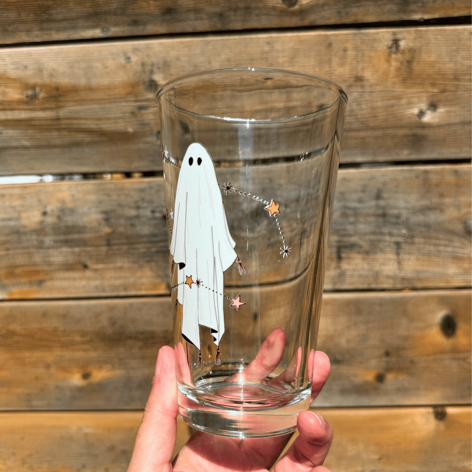 Tassel Ghost Pint Glass My Sparkling Emporium