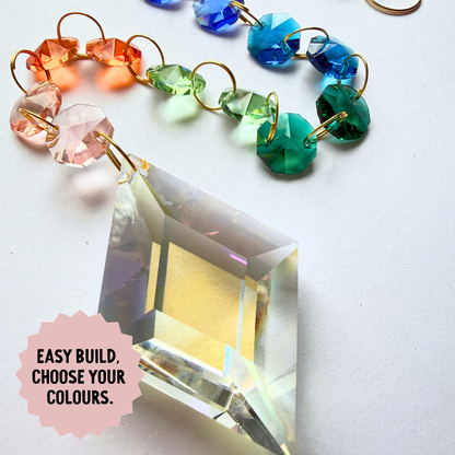 Iridescent Diamond Prism Suncatcher Kit My Sparkling Emporium