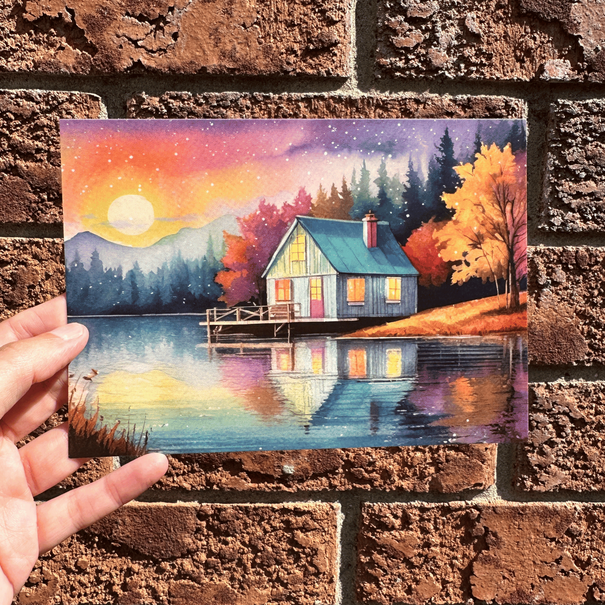 Twilight Postcard Print My Sparkling Emporium