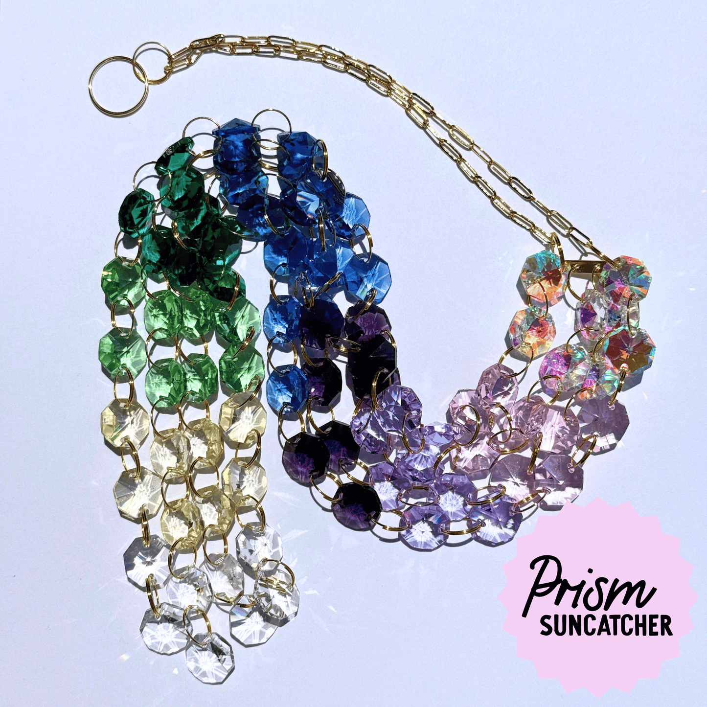 Waterfall Prism Suncatcher My Sparkling Emporium