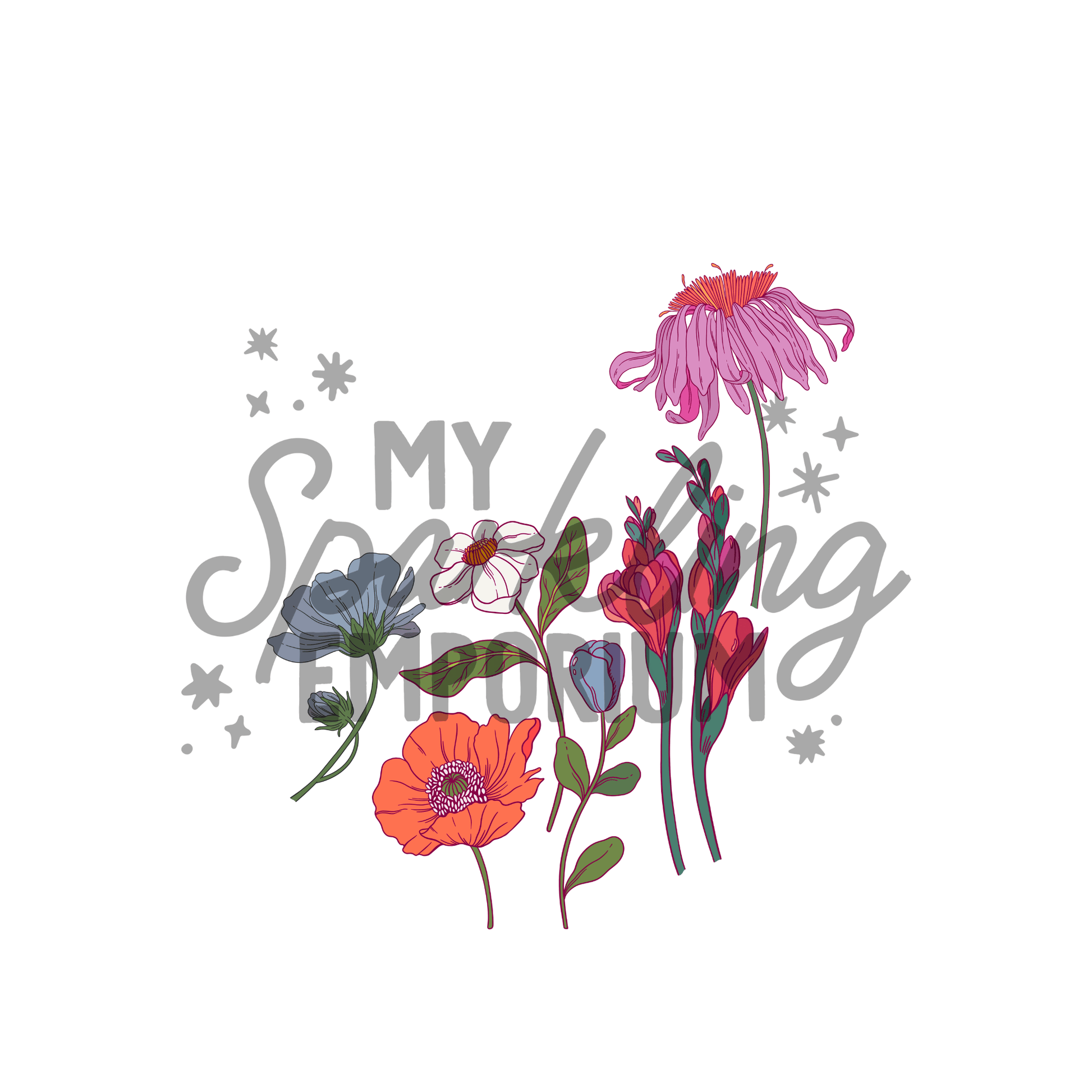 Wildflower Poster Print My Sparkling Emporium