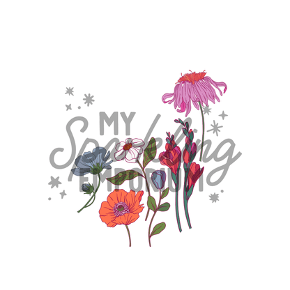 Wildflower Poster Print My Sparkling Emporium