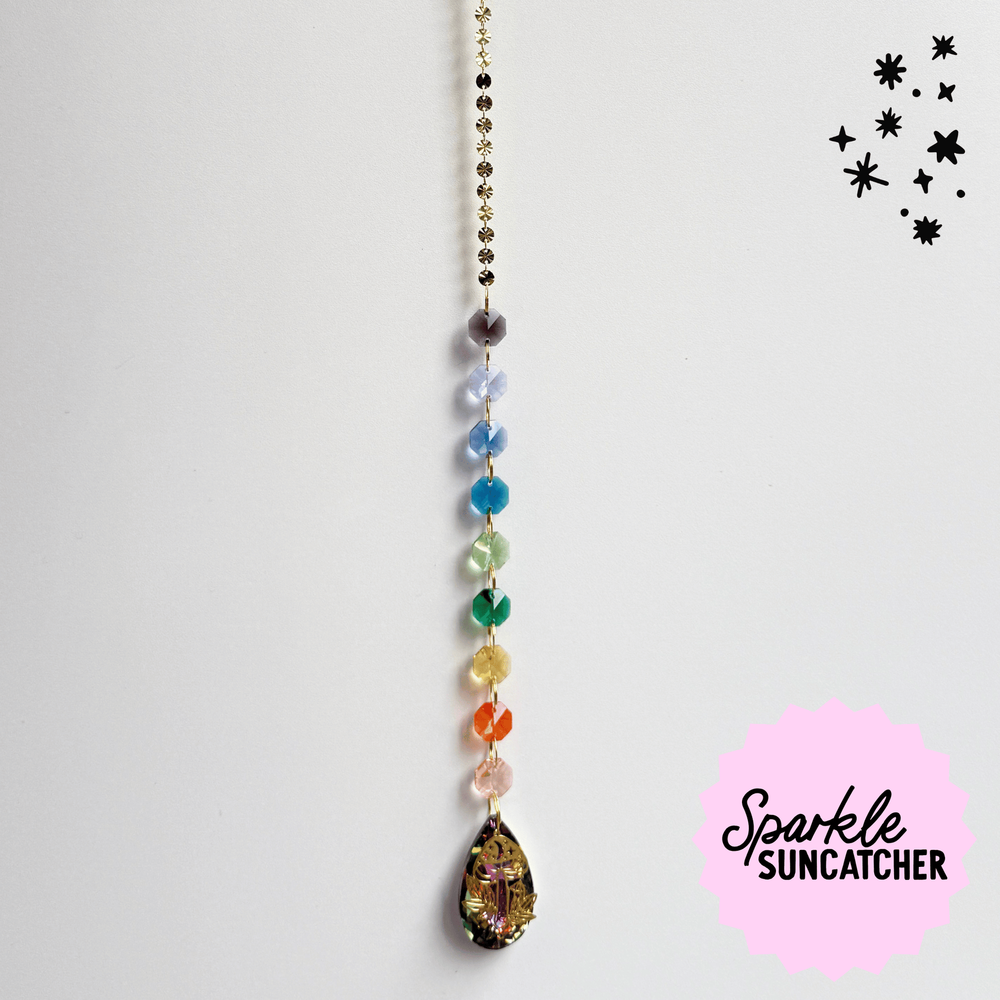 Button Sparkle Suncatcher My Sparkling Emporium