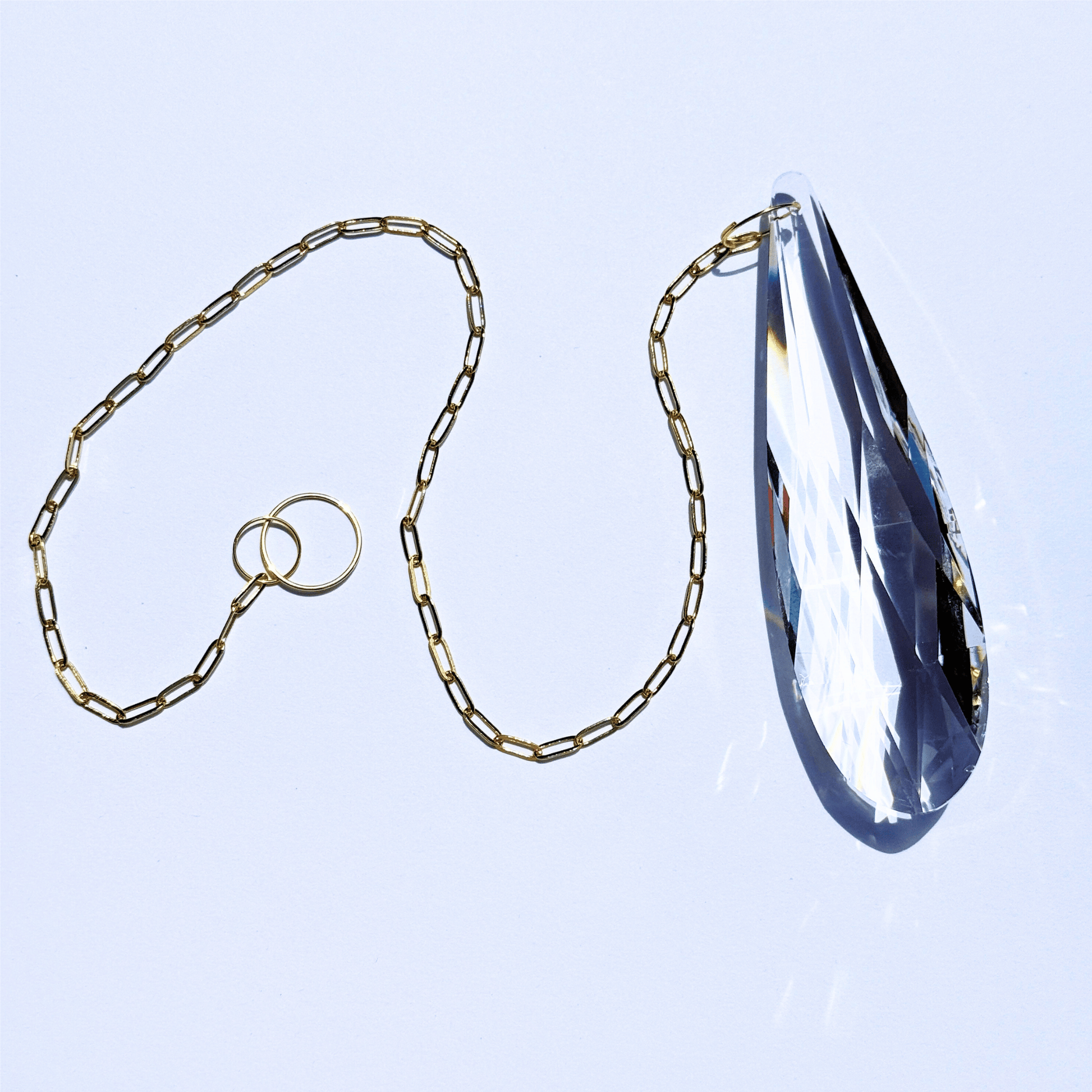 XXL Droplet Prism Suncatcher My Sparkling Emporium