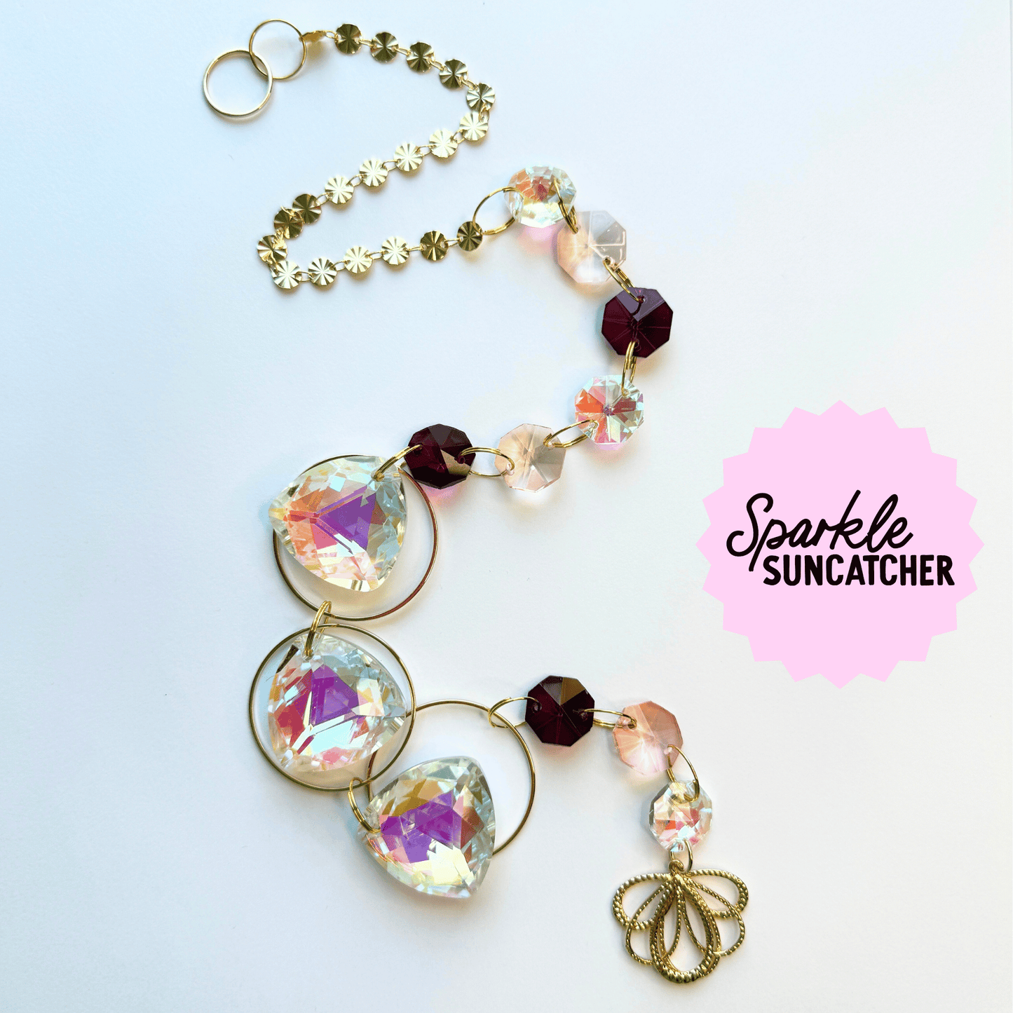 Posy AB Sparkle Suncatcher My Sparkling Emporium