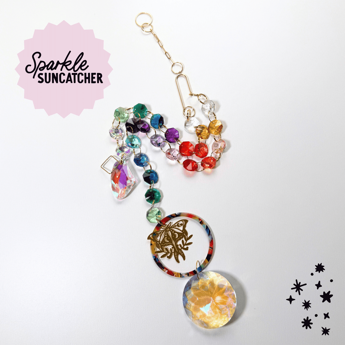 Razzmatazz Sparkle Suncatcher My Sparkling Emporium