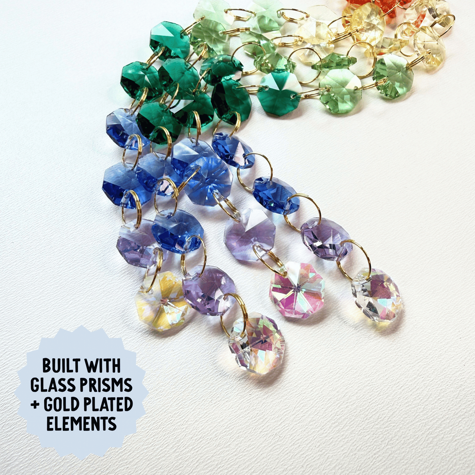 Rumi Waterfall Sparkle Suncatcher My Sparkling Emporium