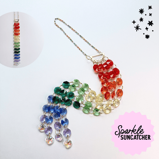 Rumi Waterfall Sparkle Suncatcher My Sparkling Emporium