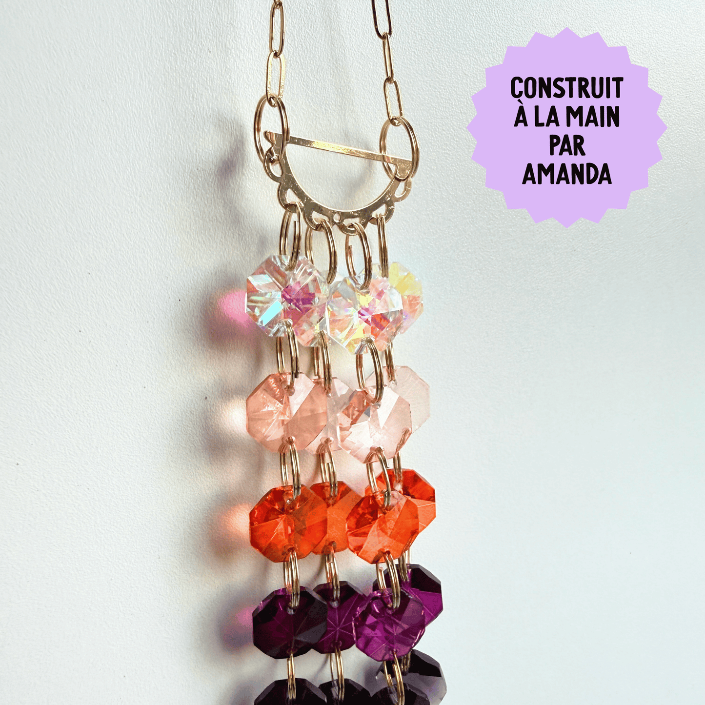 Scallop Shorty Suncatcher My Sparkling Emporium