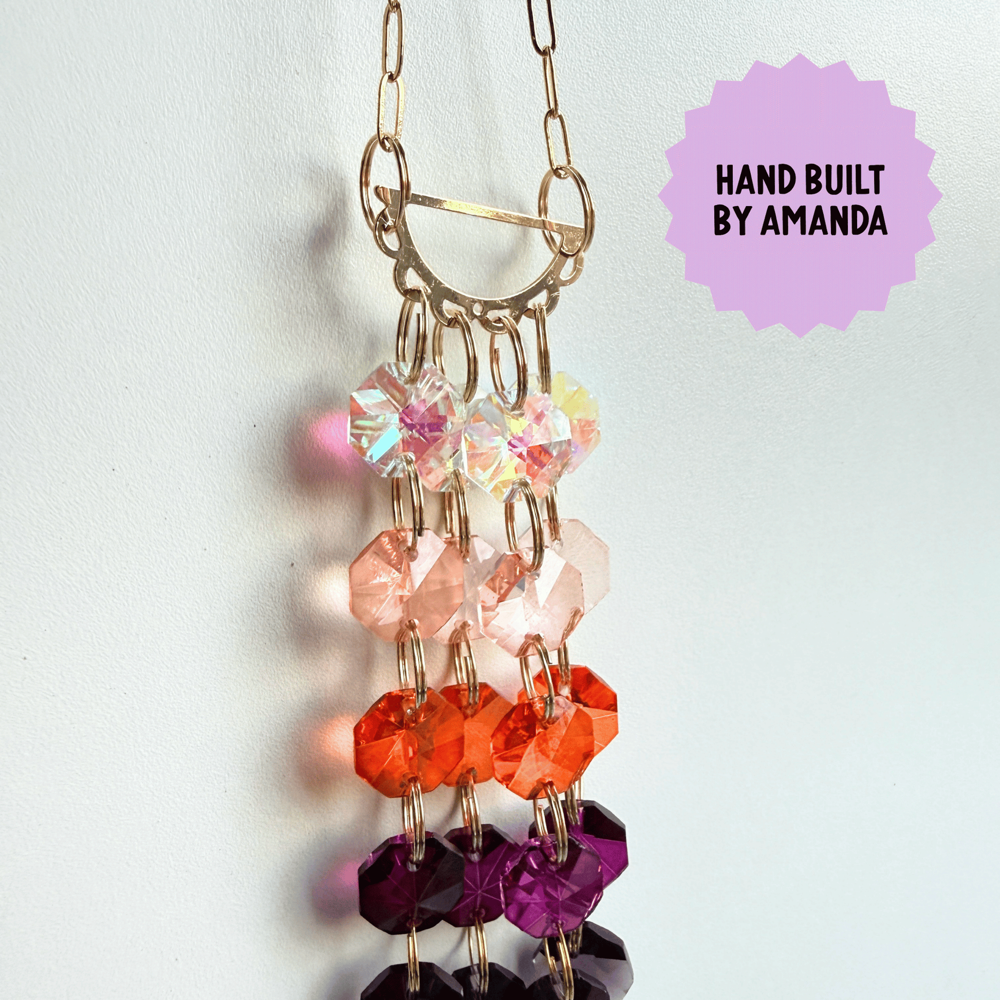 Scallop Shorty Suncatcher My Sparkling Emporium