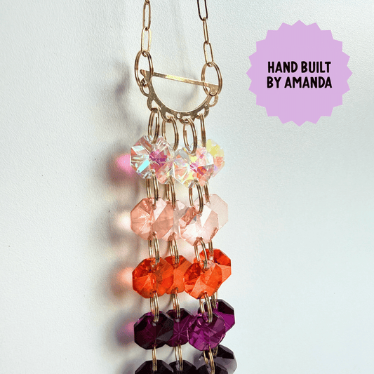 Scallop Shorty Suncatcher My Sparkling Emporium