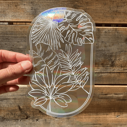 Tropic Suncatcher Sticker My Sparkling Emporium