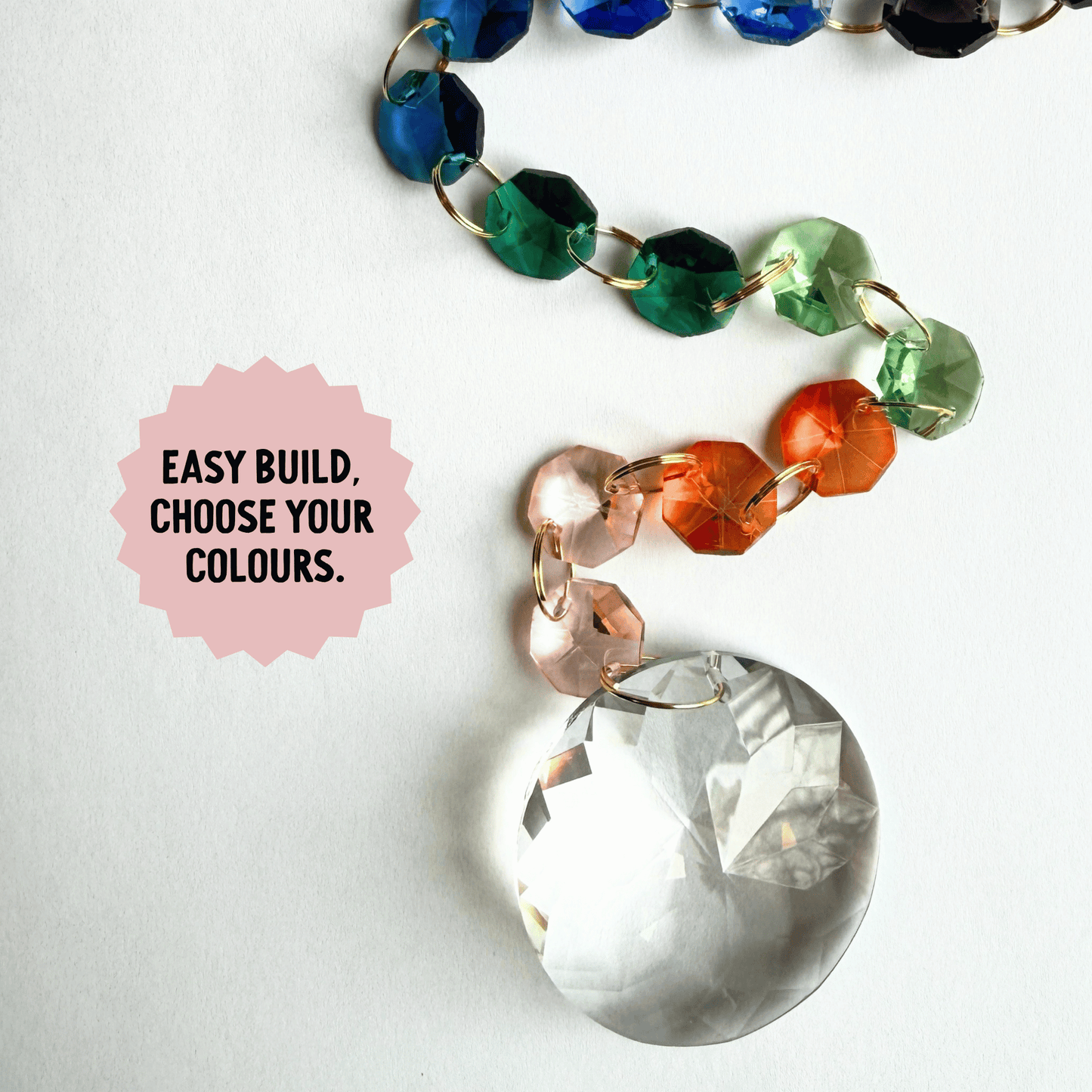 Round Prism Suncatcher Kit My Sparkling Emporium