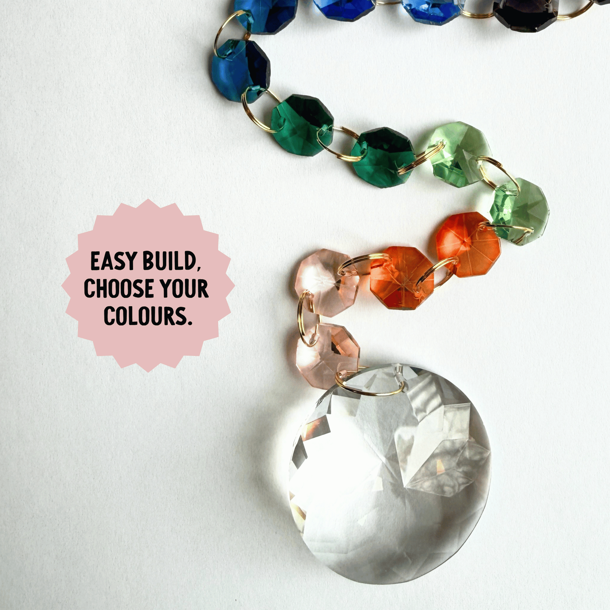 Round Prism Suncatcher Kit My Sparkling Emporium